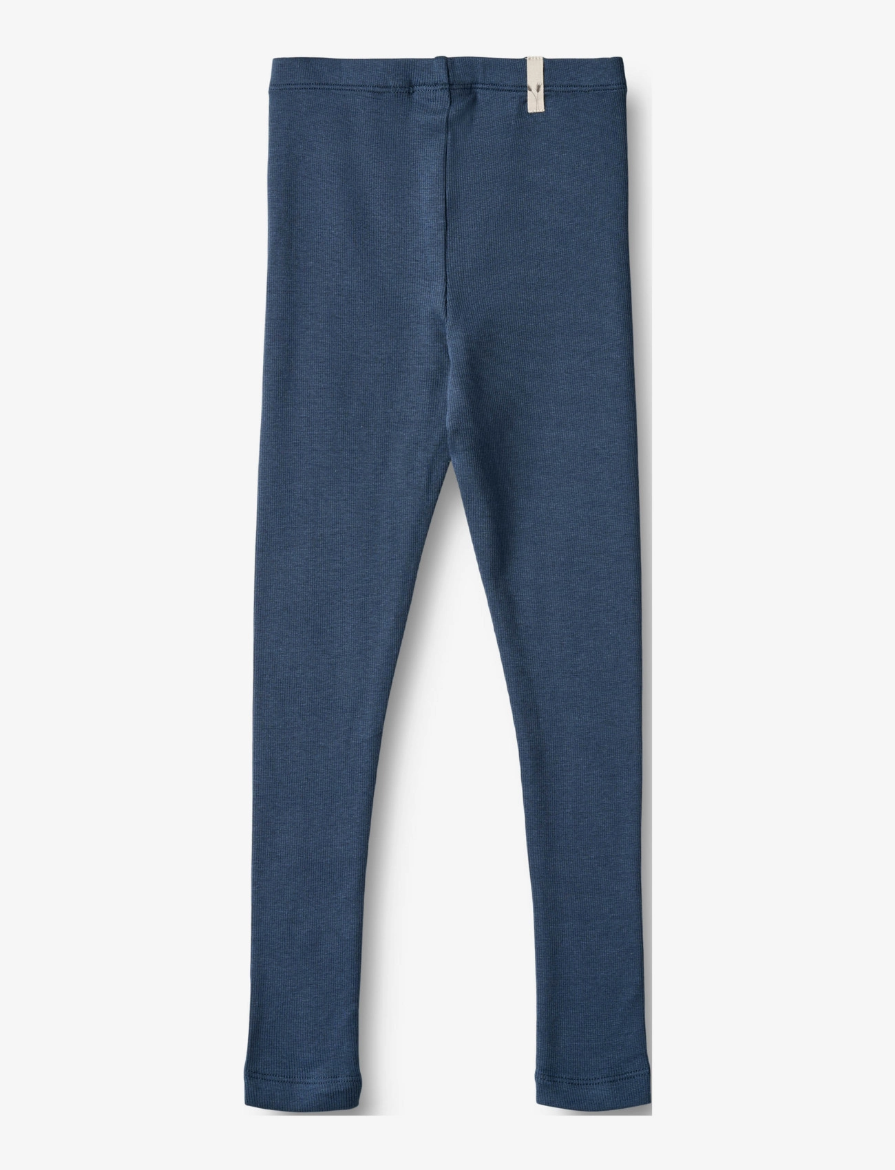 Wheat - Rib Leggings Maddy - blue waves - 1