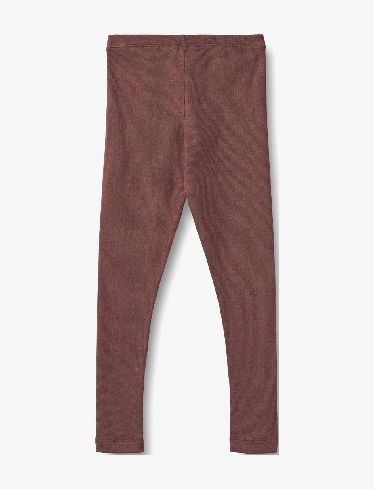 Wheat - Rib Leggings Maddy - eggplant - 1