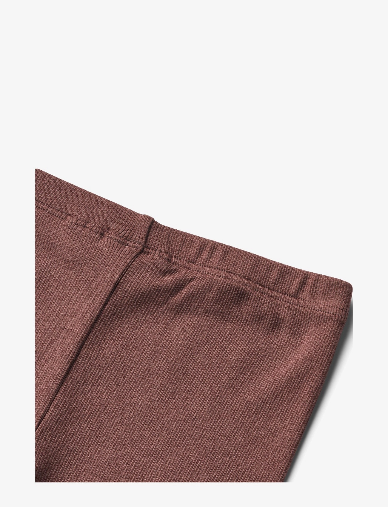 Wheat - Rib Leggings Maddy - eggplant - 2