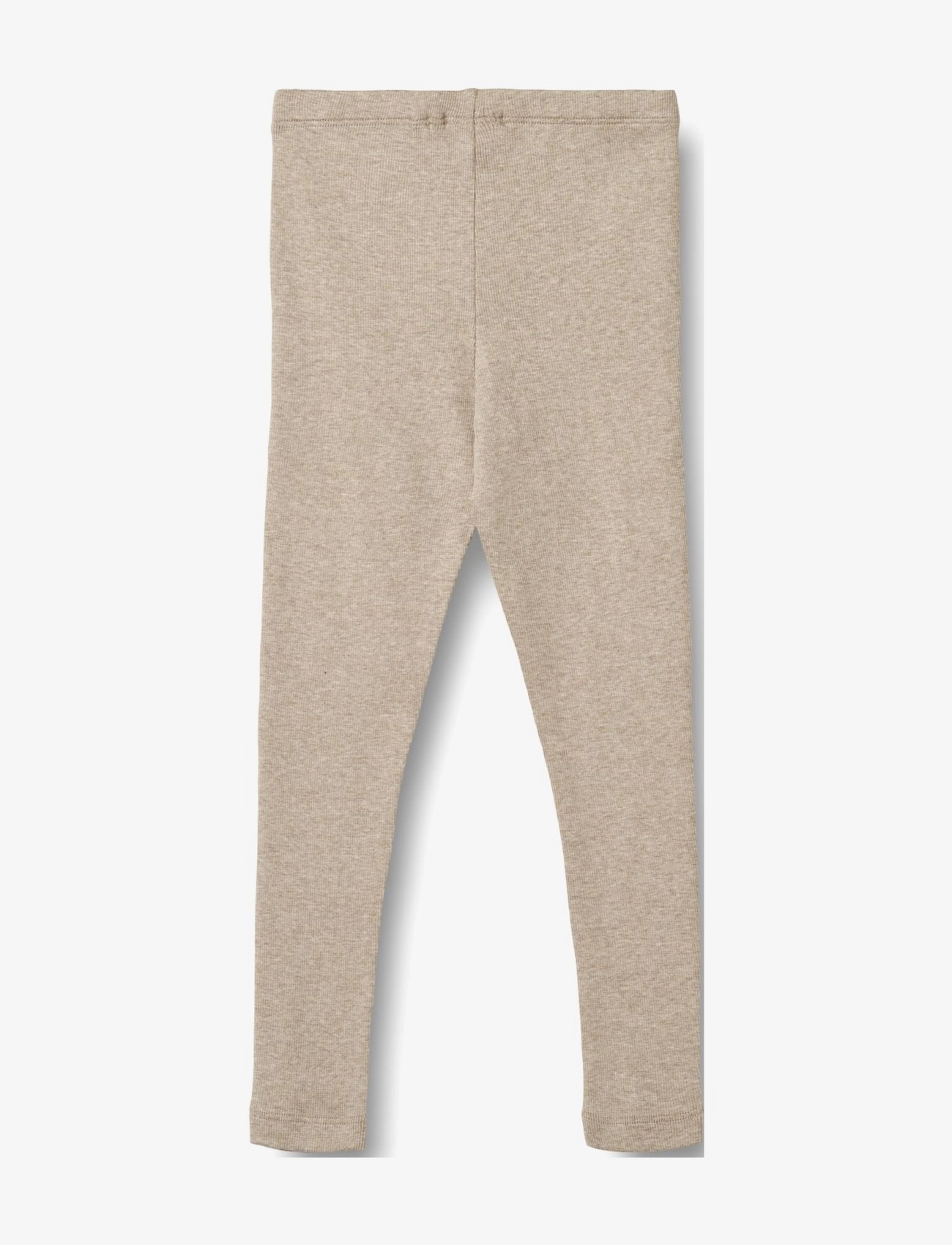 Wheat - Rib Leggings Maddy - gravel melange - 1