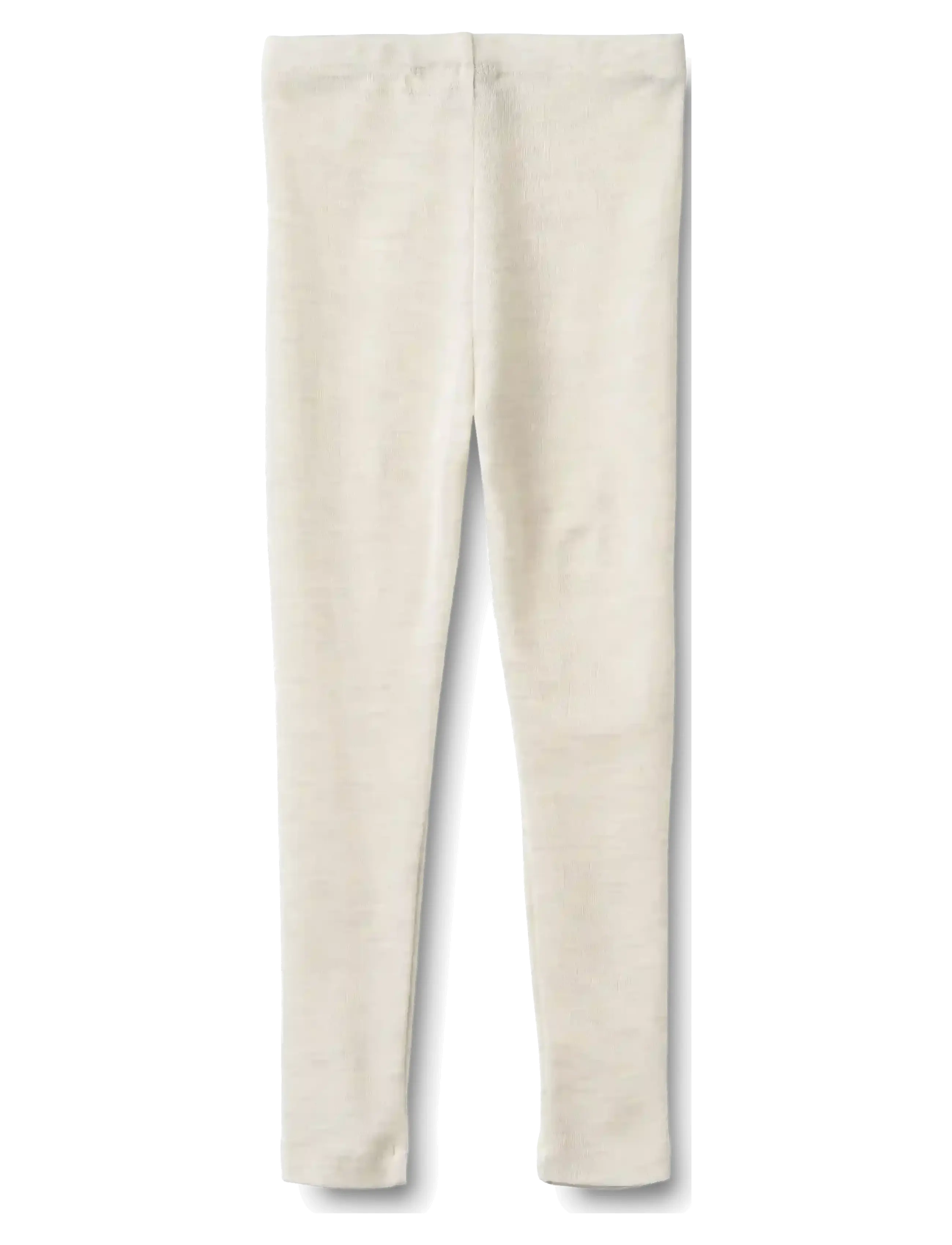 Wheat - Wool Leggings Agi - leggings - eggshell melange - 1