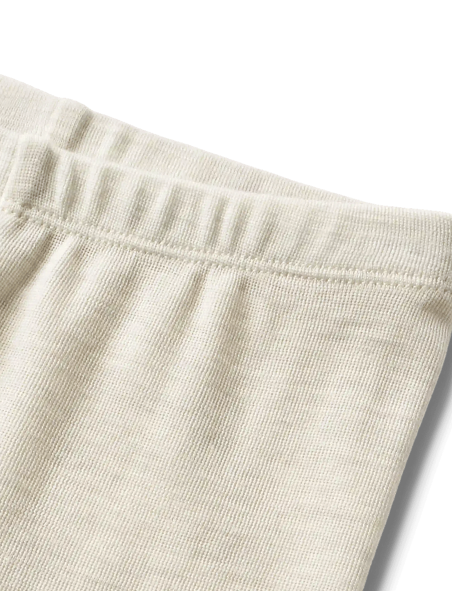 Wheat - Wool Leggings Agi - leggings - eggshell melange - 2