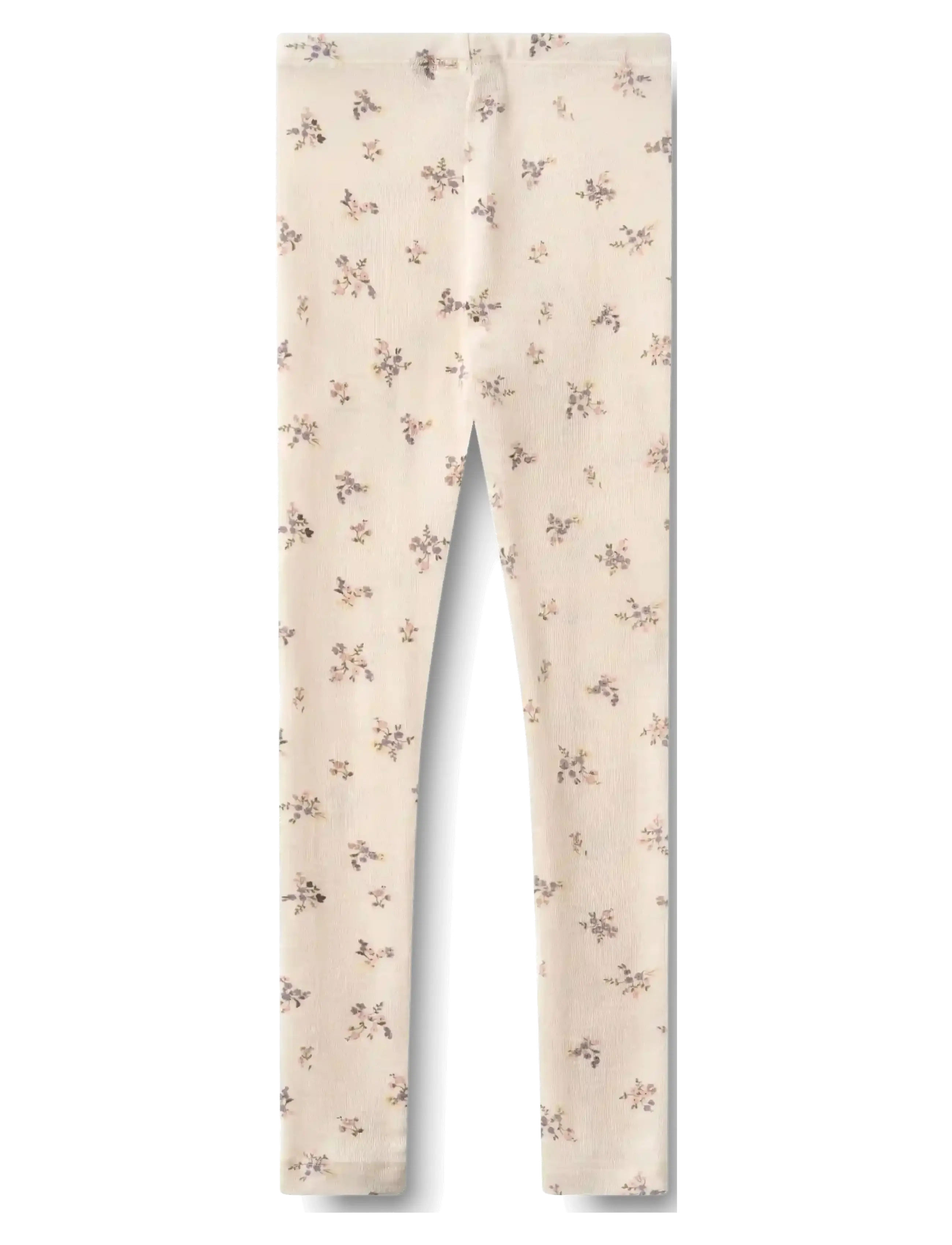 Wheat - Wool Leggings Agi - retuusid - eggshell flowers - 1