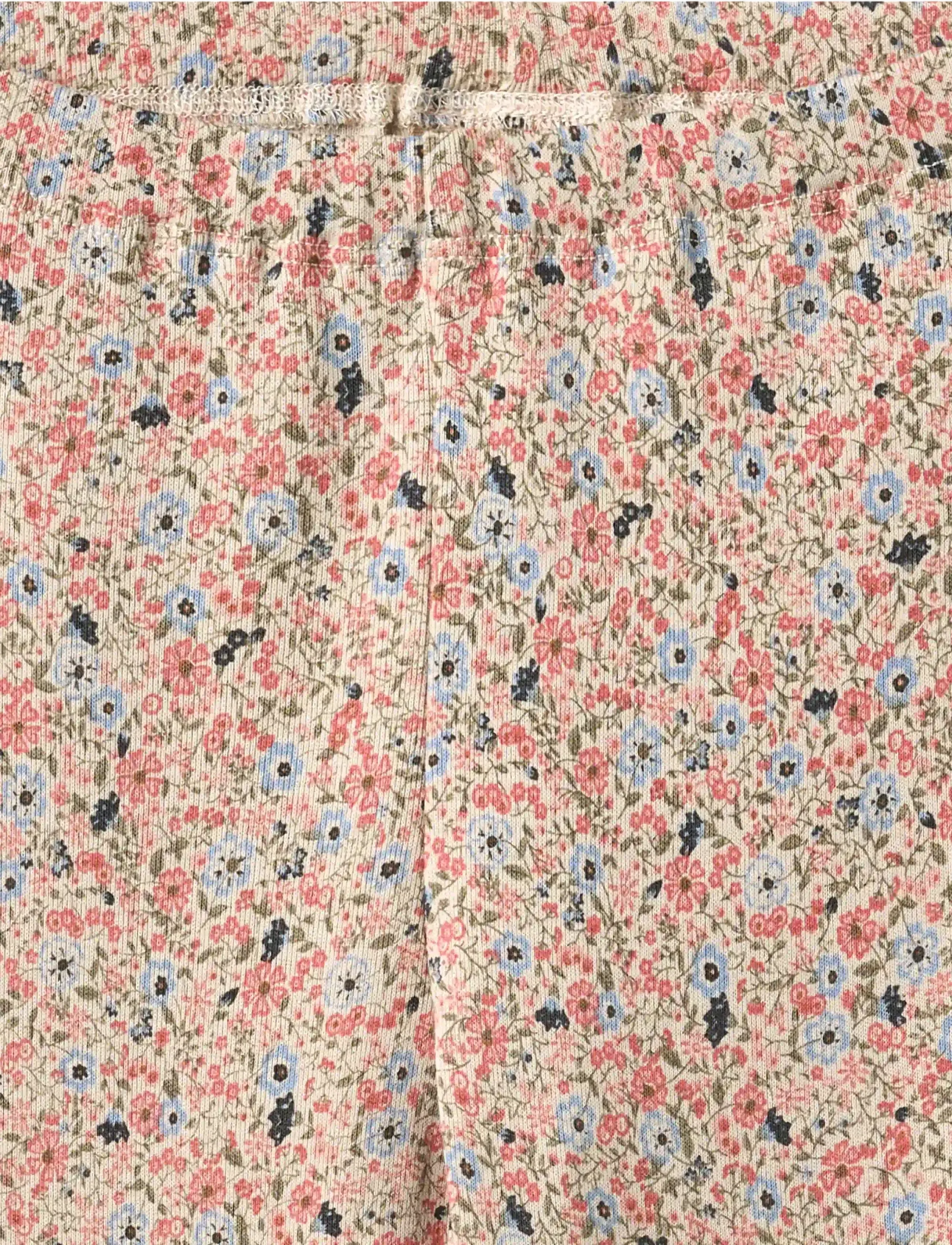 Wheat - Leggings Jules - grey cloud flowers - 2
