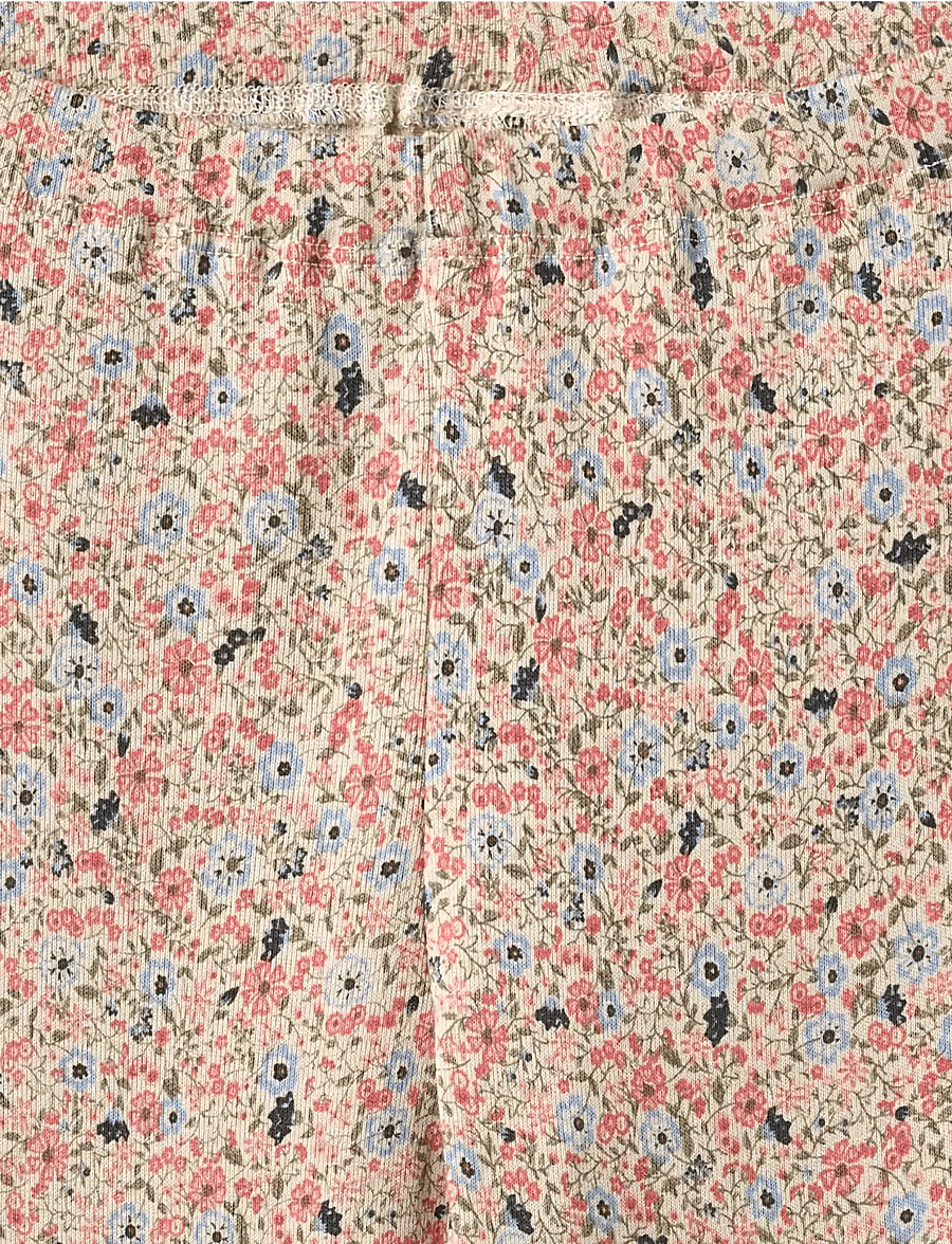 Wheat - Leggings Jules - grey cloud flowers - 2