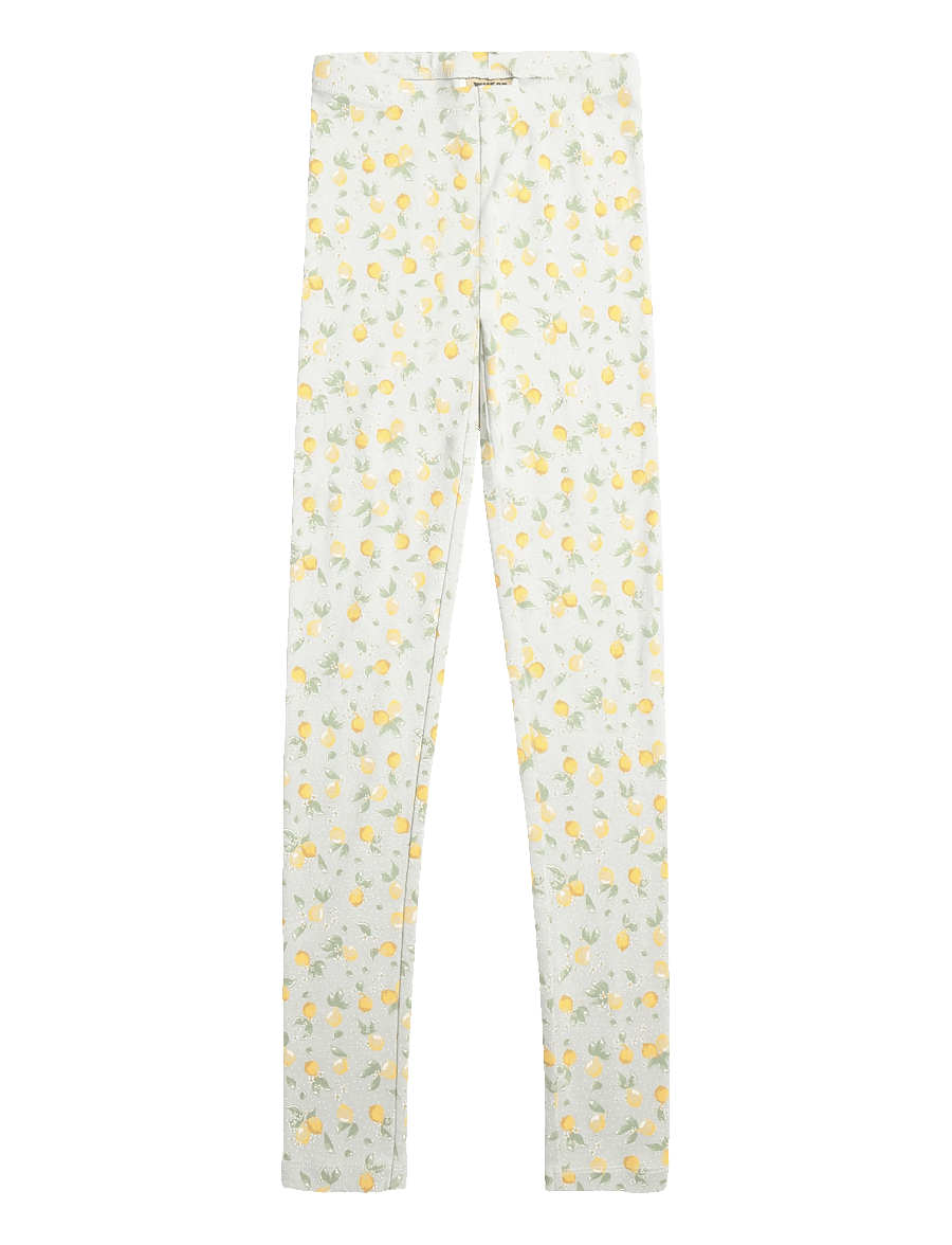 Wheat - Jersey Leggings Jules - leggings - summer blue citrus - 0
