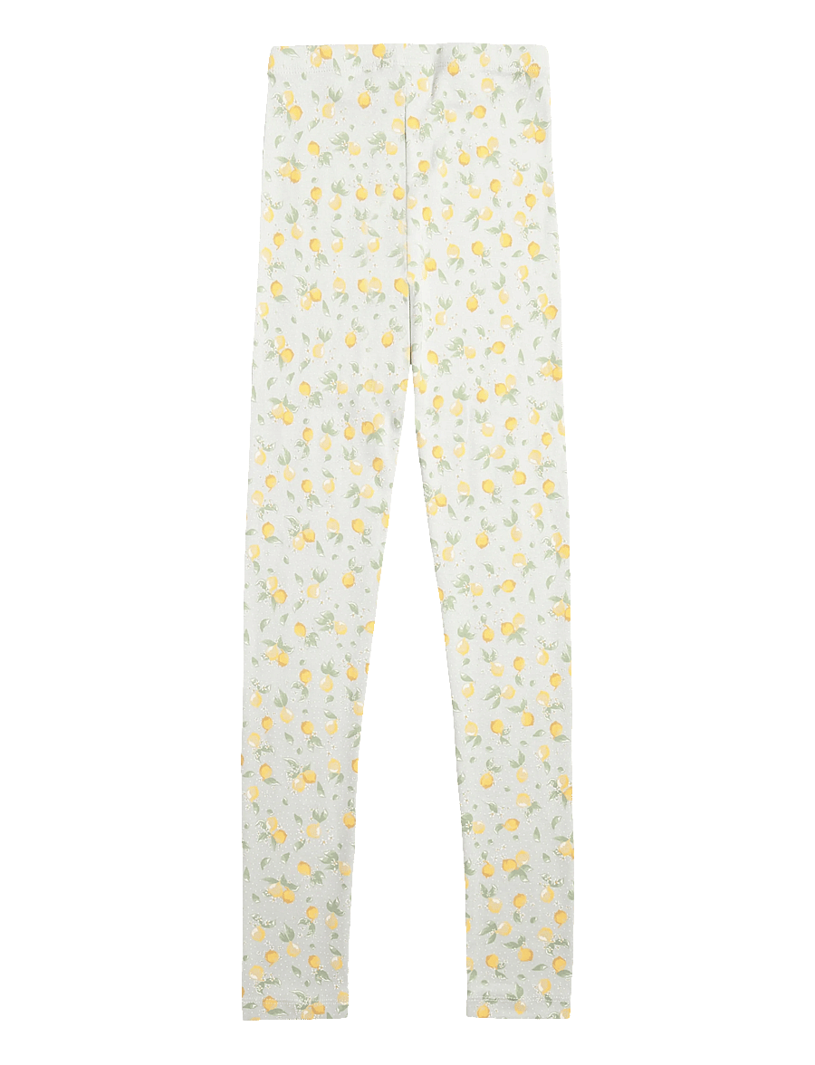 Wheat - Jersey Leggings Jules - leggings - summer blue citrus - 1