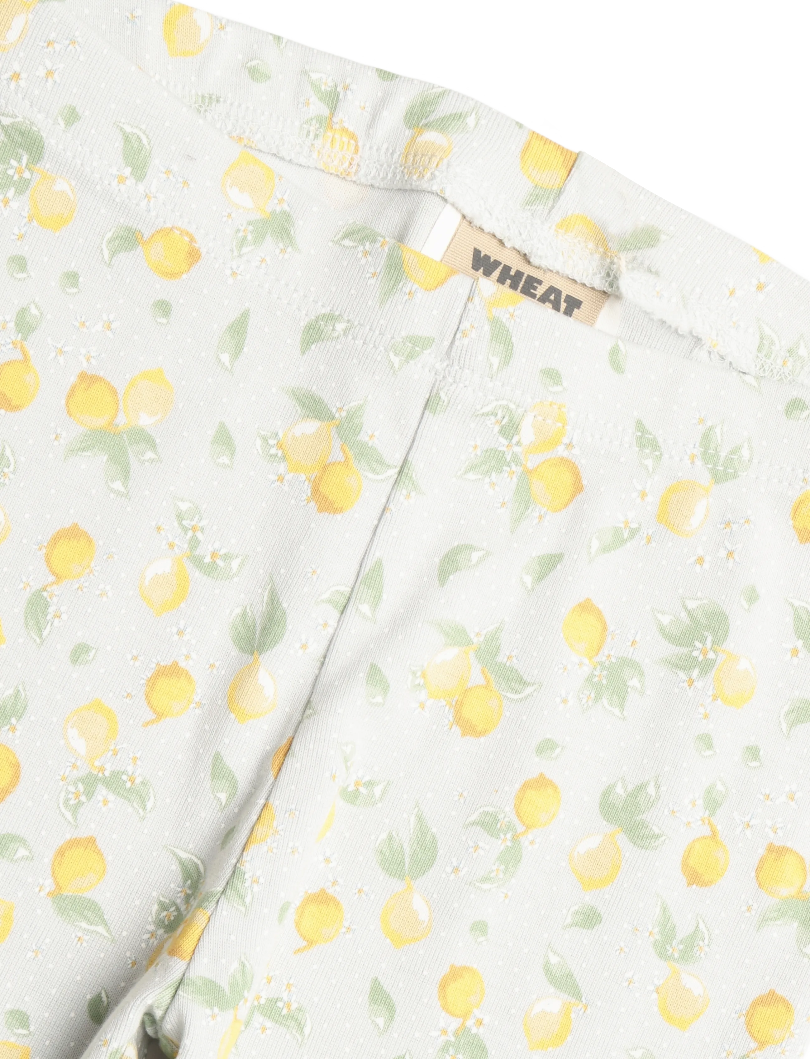 Wheat - Jersey Leggings Jules - laveste priser - summer blue citrus - 2