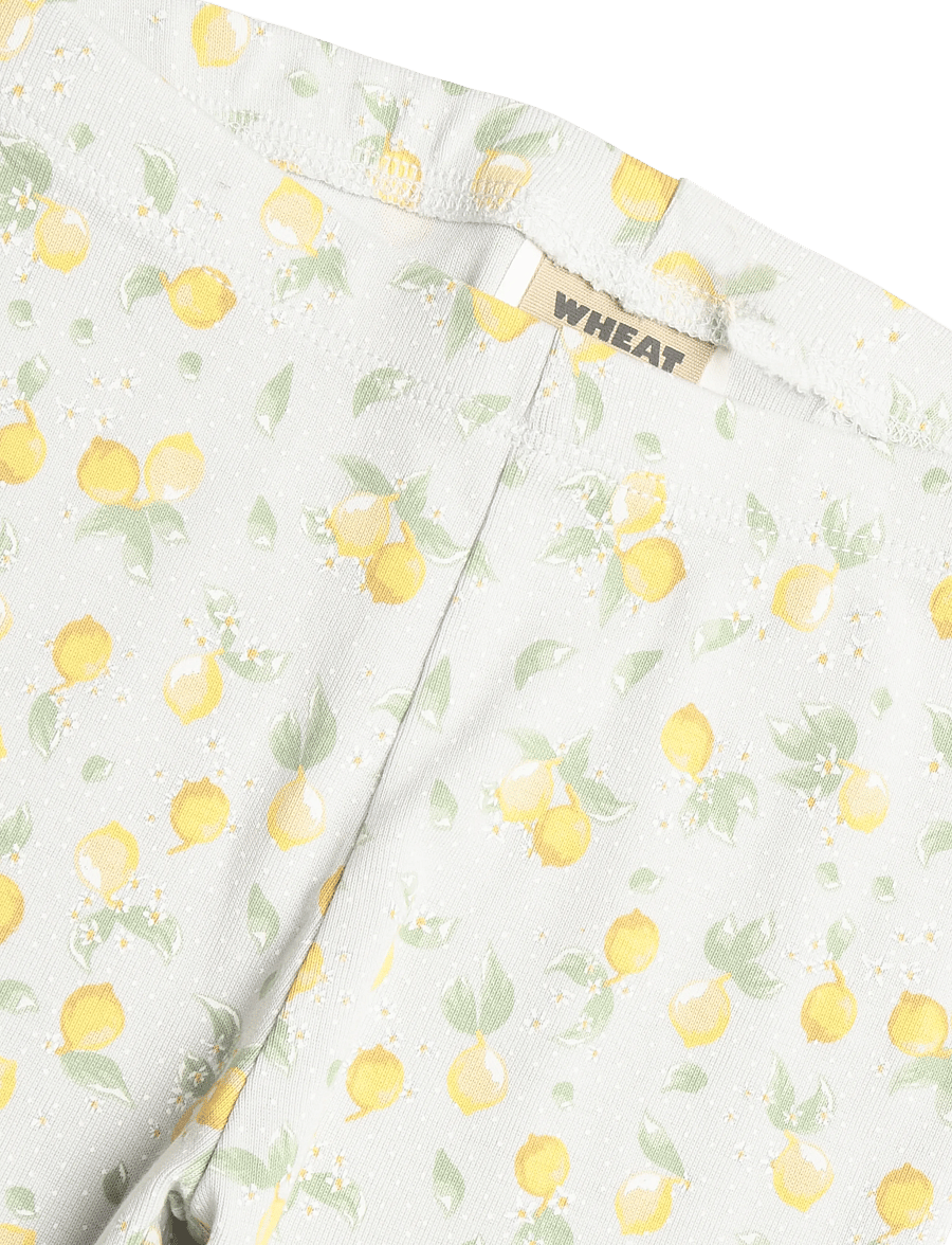 Wheat - Jersey Leggings Jules - leggings - summer blue citrus - 2