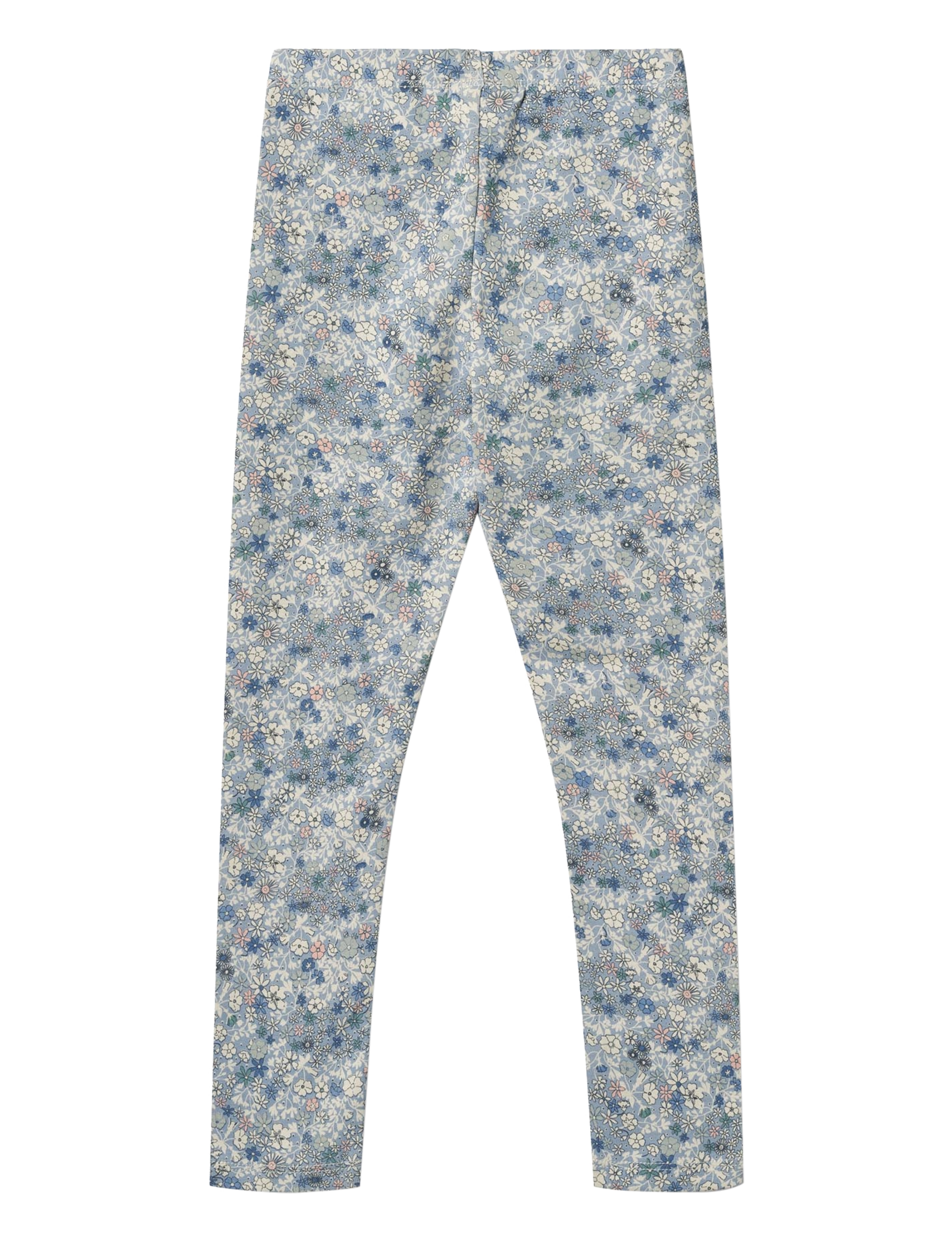 Wheat - Jersey Leggings Jules - timpės - blue summer flowers - 1