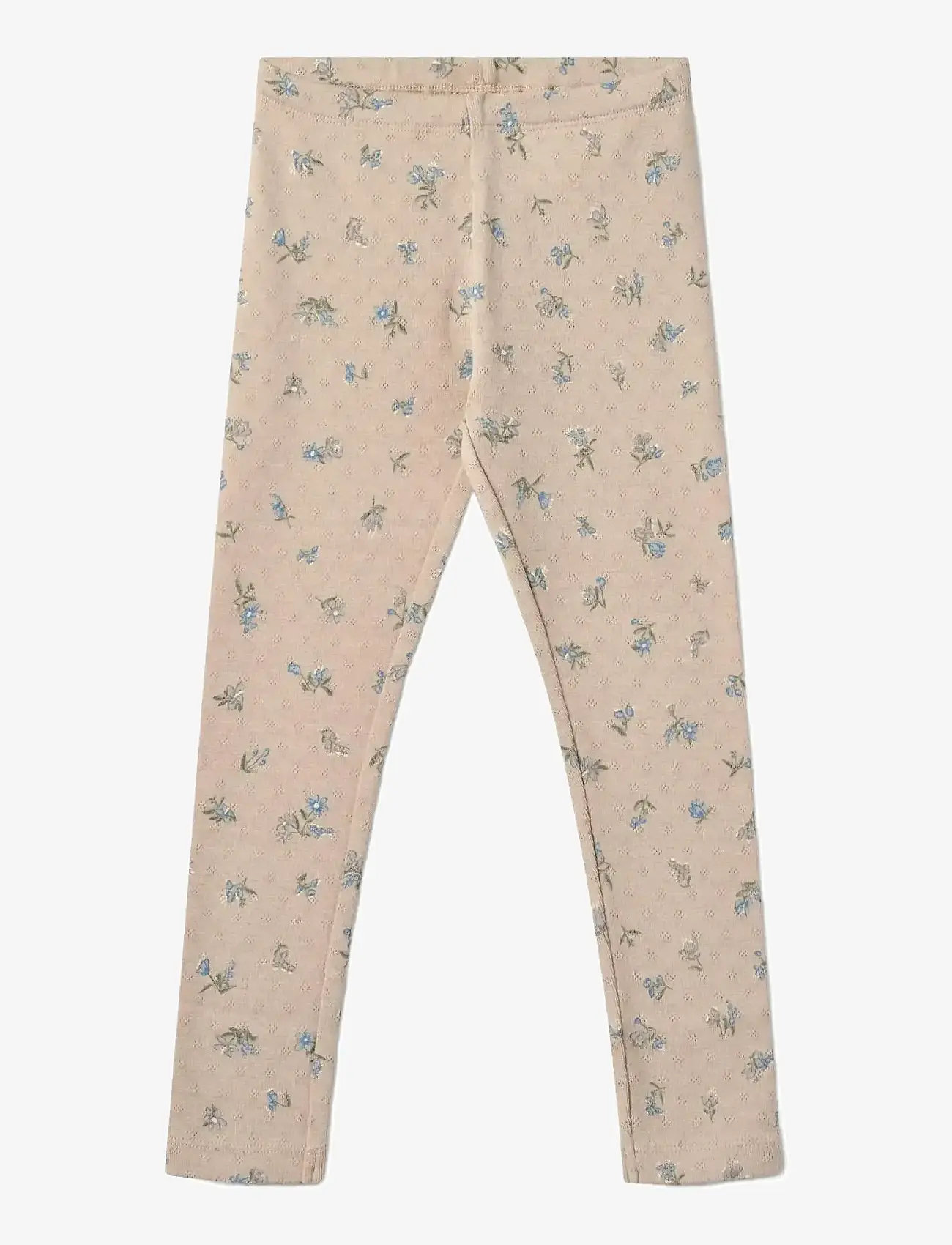 Wheat - Jersey Legggings Jules - herbstliche kleidung - warm sand flowers - 0