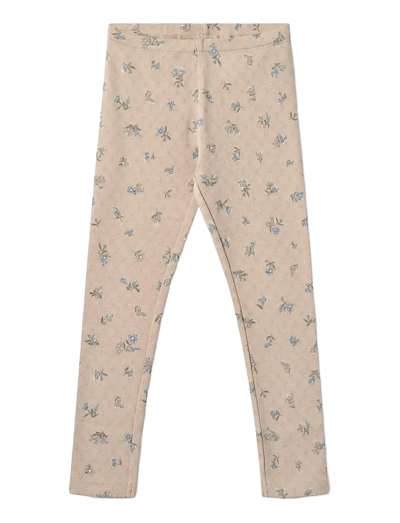 Wheat - Jersey Legggings Jules - leggings - warm sand flowers - 0