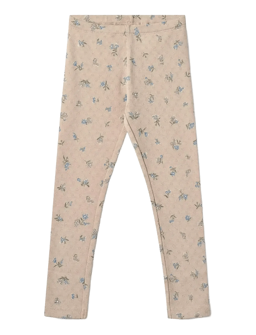 Wheat - Jersey Legggings Jules - leggings - warm sand flowers - 0