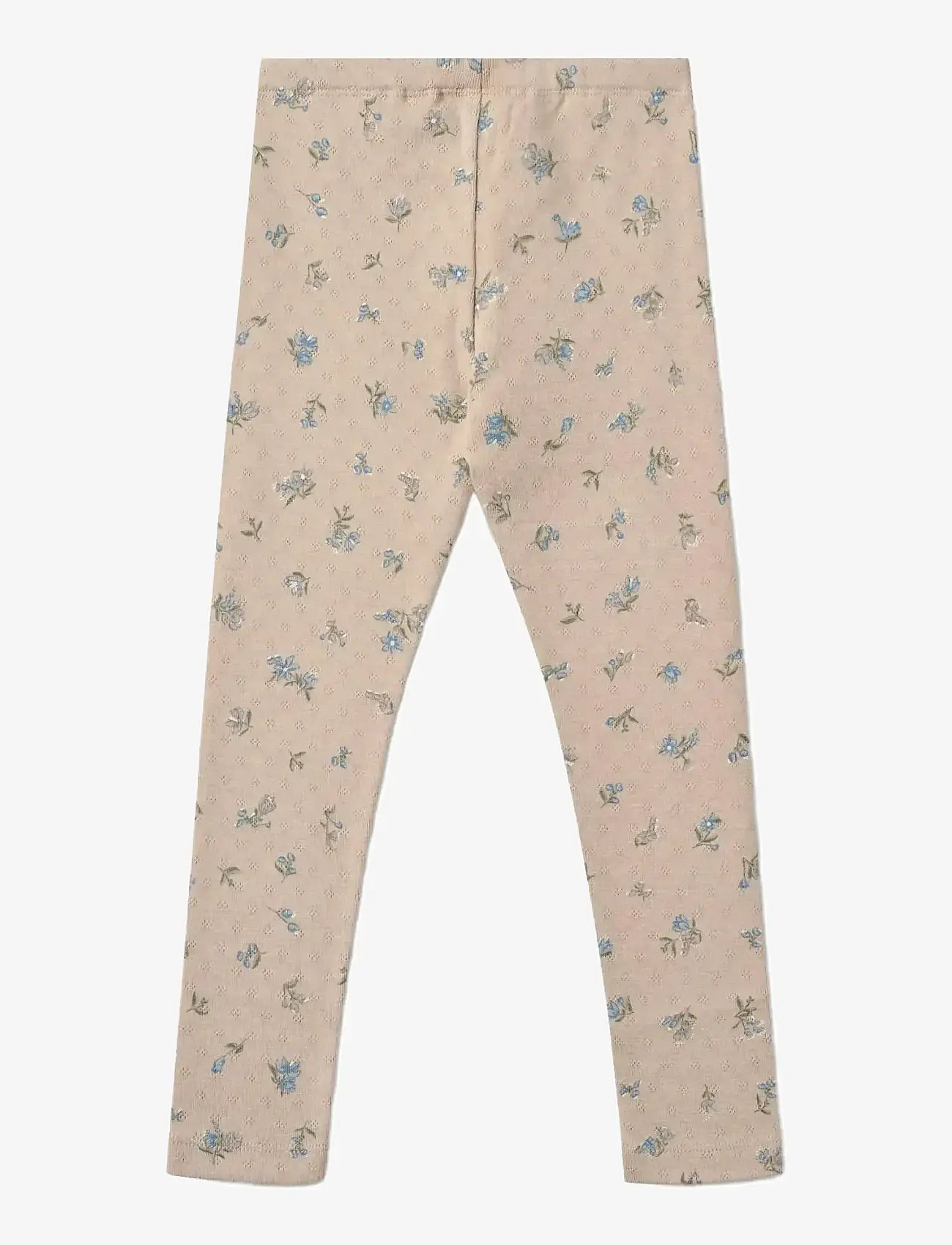 Wheat - Jersey Legggings Jules - herbstliche kleidung - warm sand flowers - 1