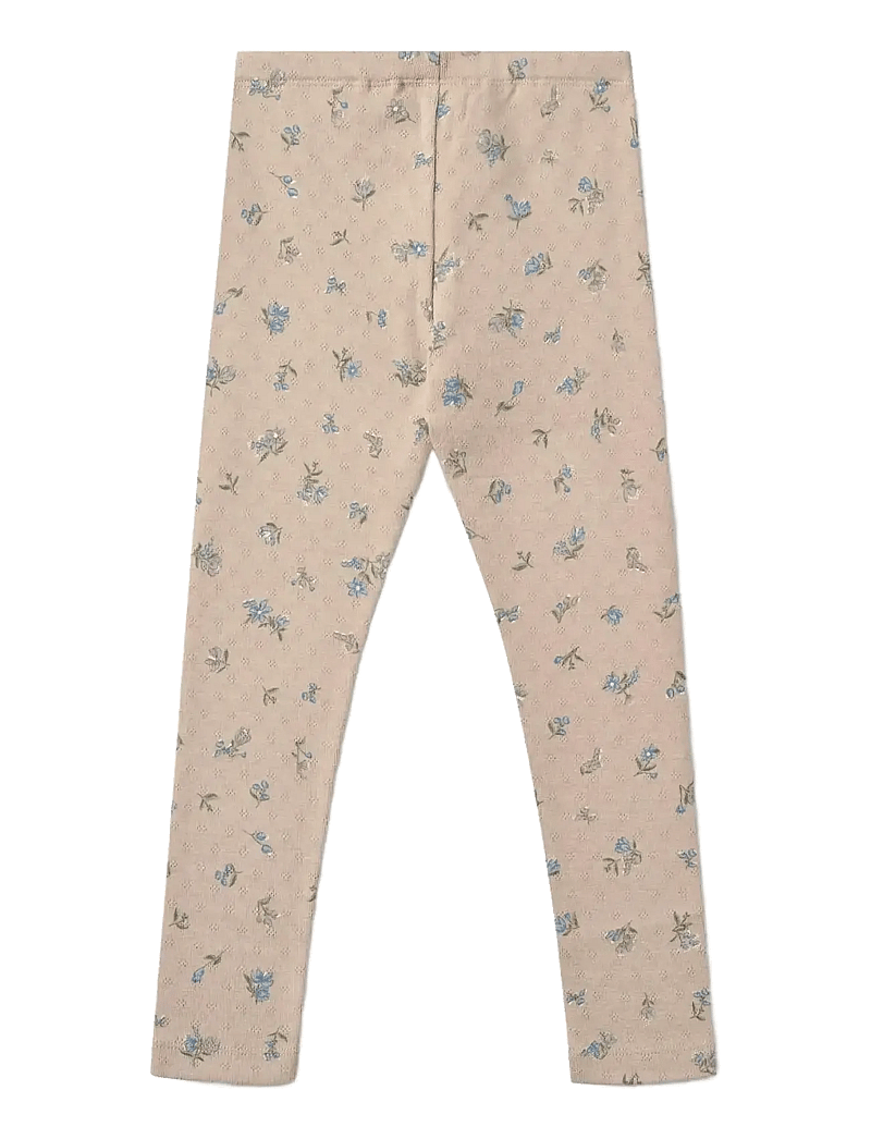 Wheat - Jersey Legggings Jules - leggings - warm sand flowers - 1