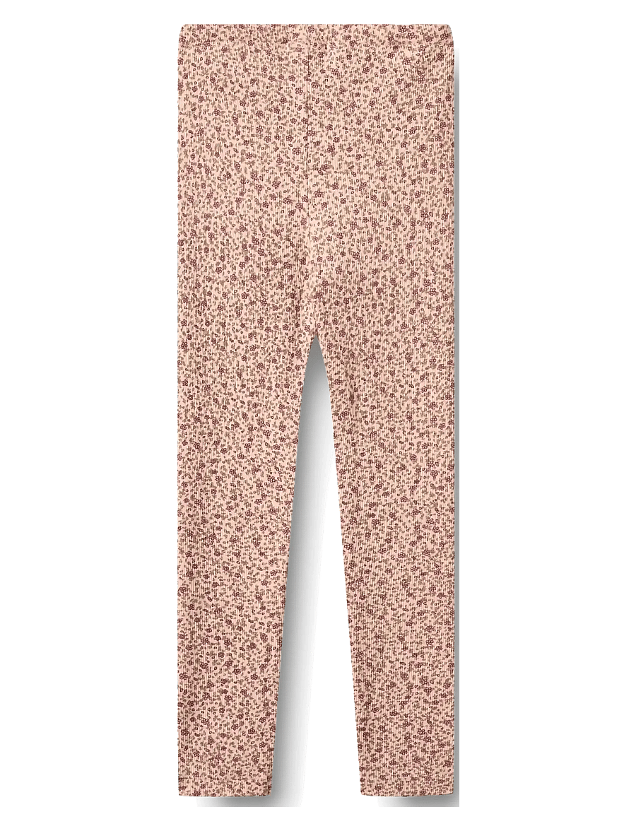 Wheat - Leggings Jules - leggings - dime rose small flowers - 1