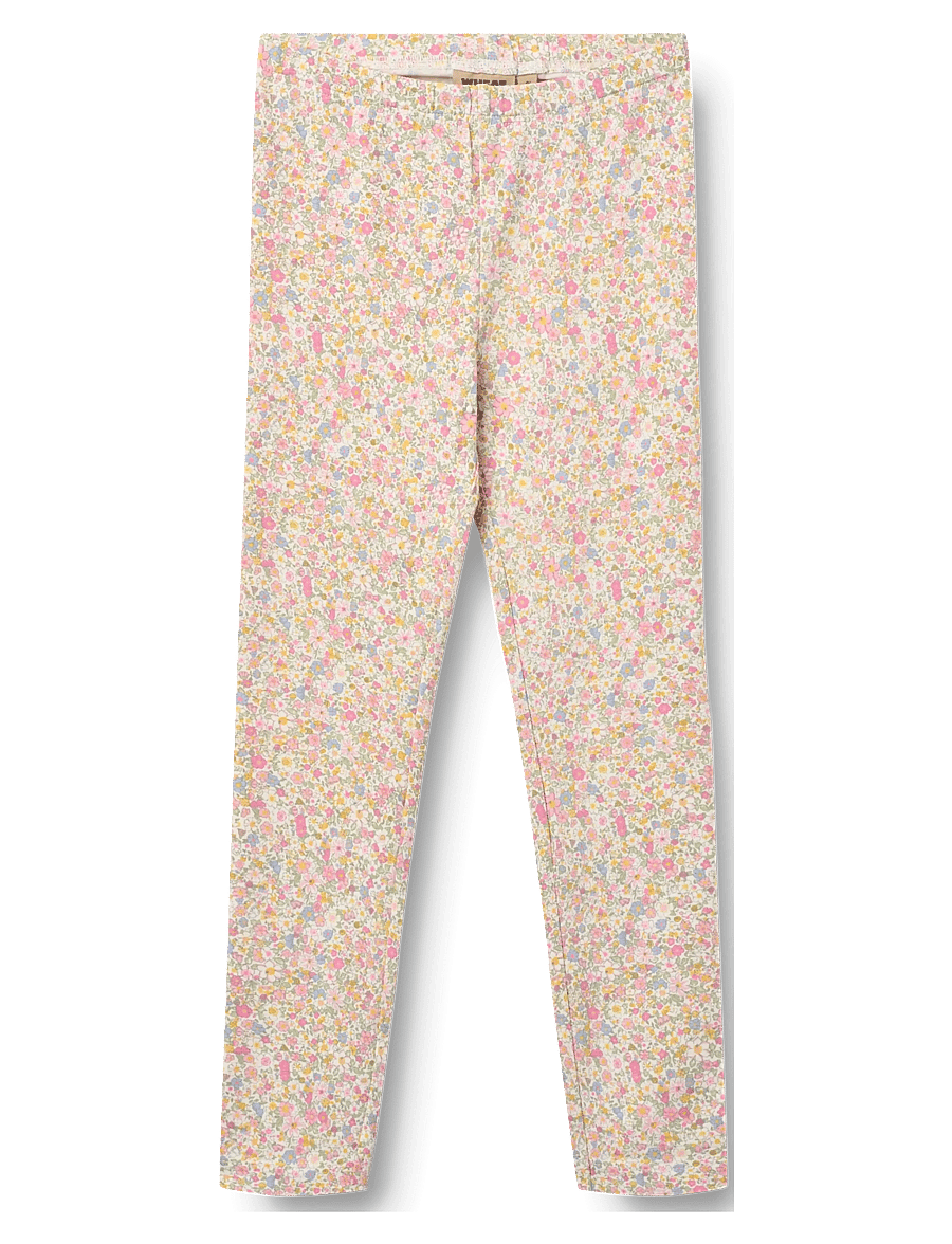 Wheat - Jersey Leggings Jules - leginsy - blush flower meadow - 0