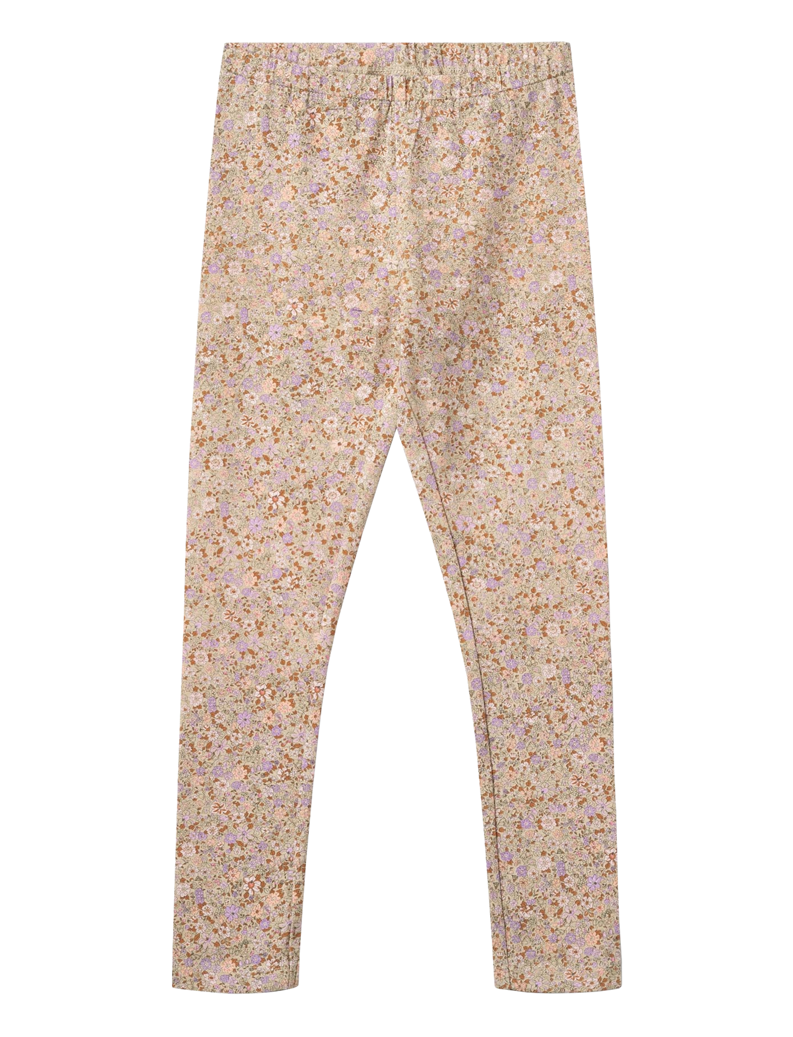 Wheat - Jersey Leggings Jules - leggings - lilac flower meadow - 0