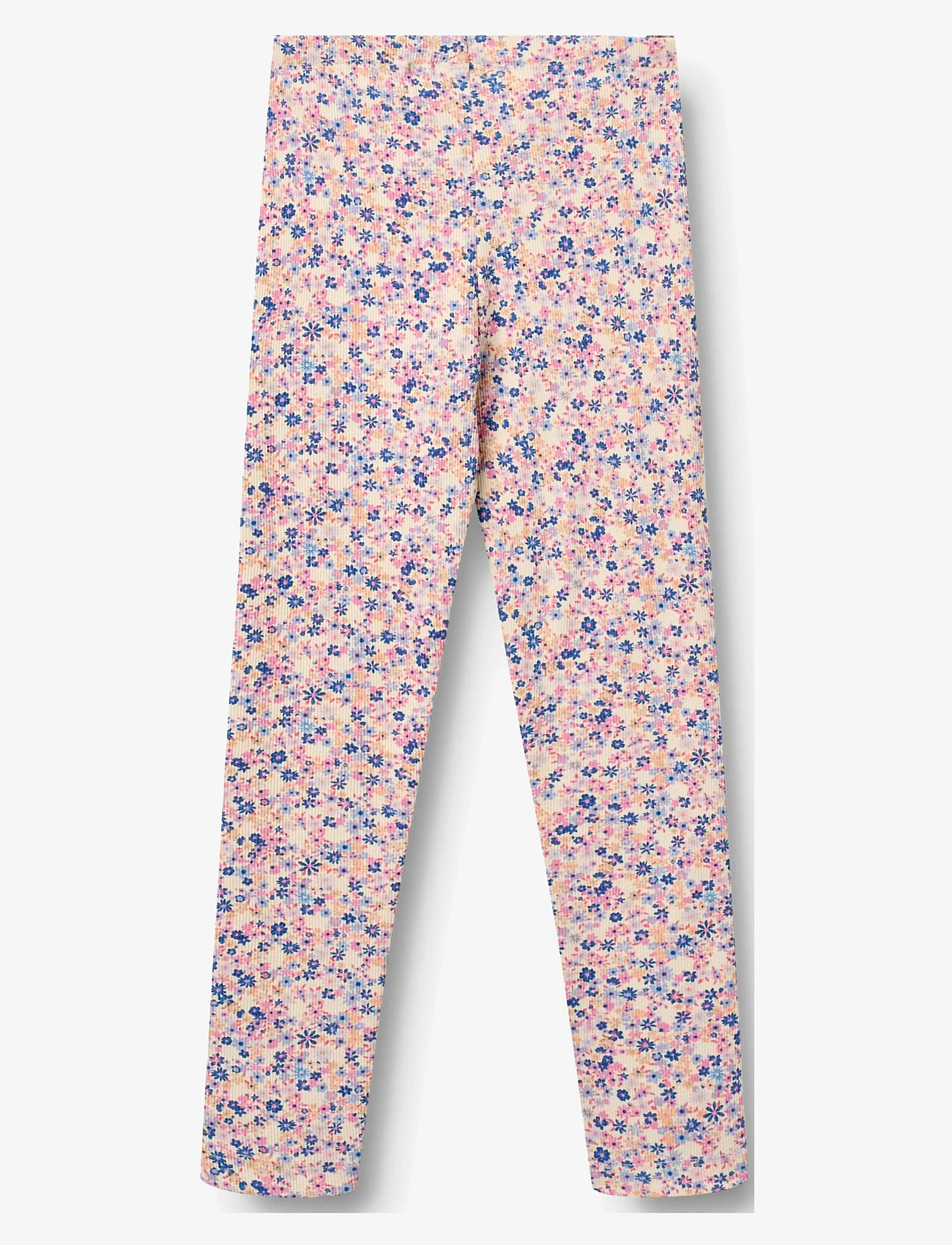 Wheat - Jersey Leggings Jules - retuusid - pink blue flowers - 1
