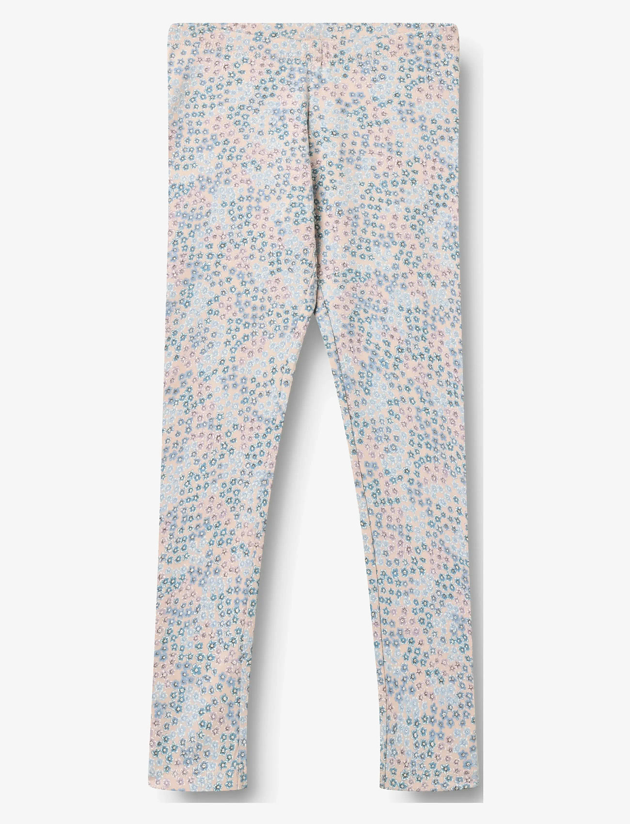 Wheat - Jersey Leggings Jules - leggings - powder blue flowers - 0