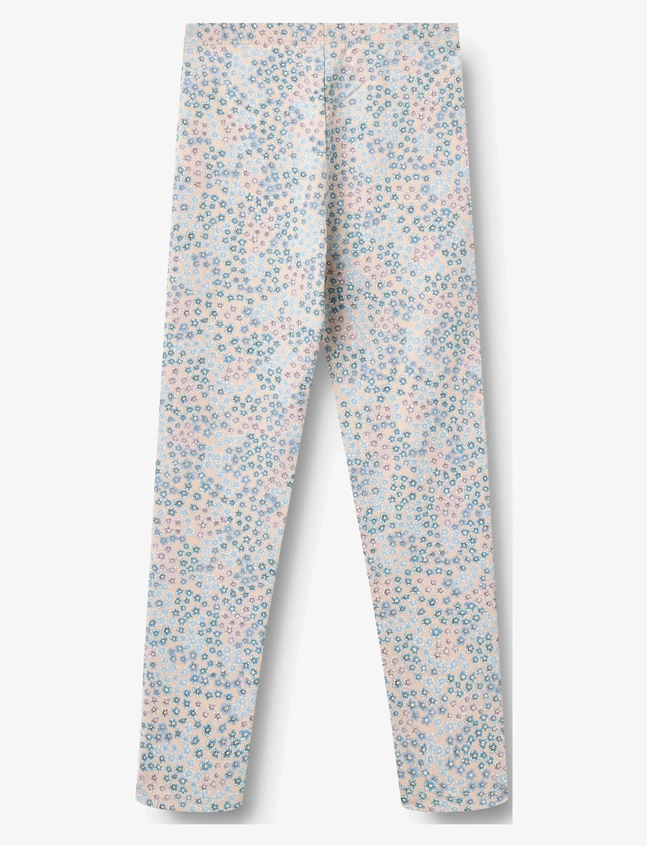 Wheat - Jersey Leggings Jules - leggings - powder blue flowers - 1