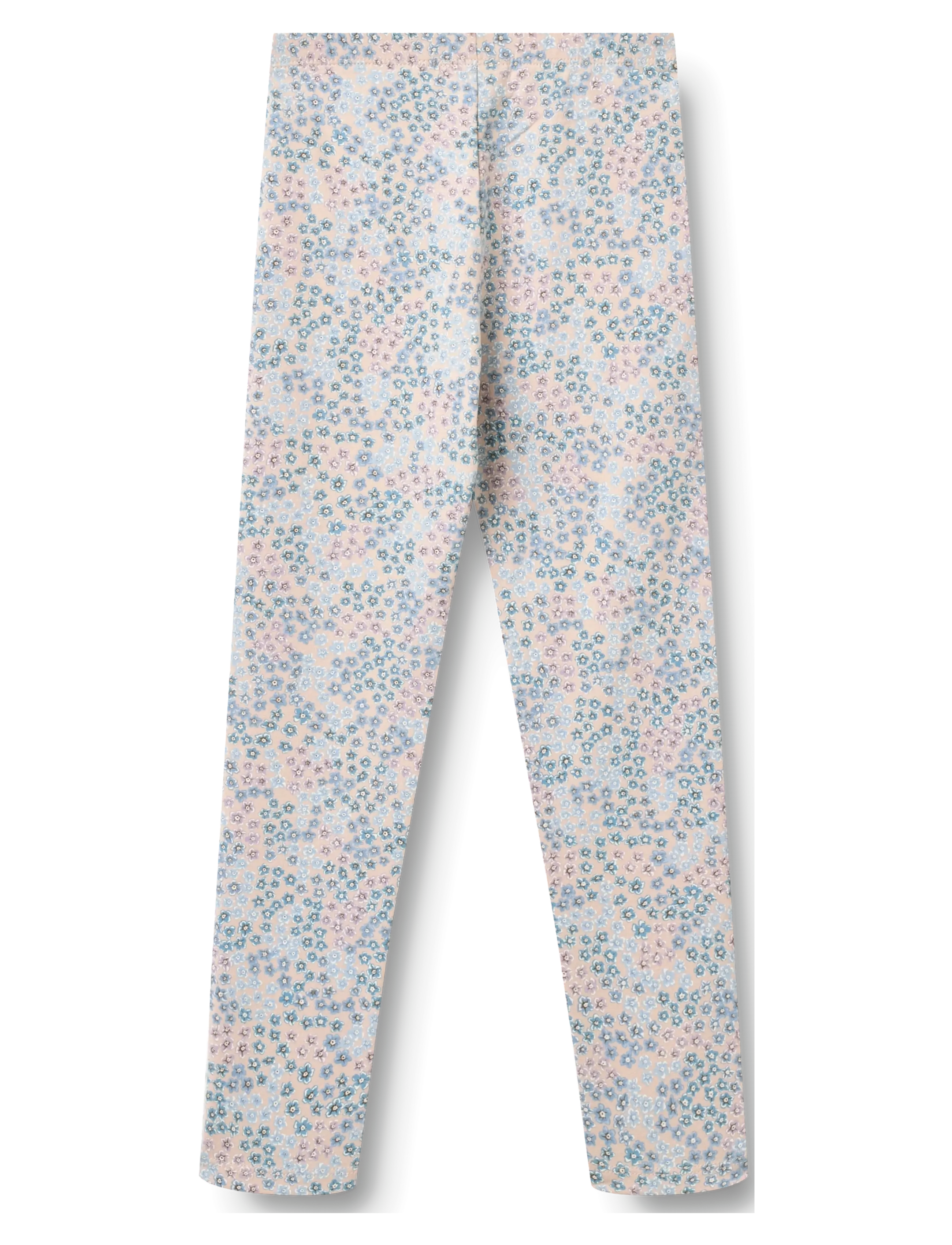 Wheat - Jersey Leggings Jules - leginsy - powder blue flowers - 1