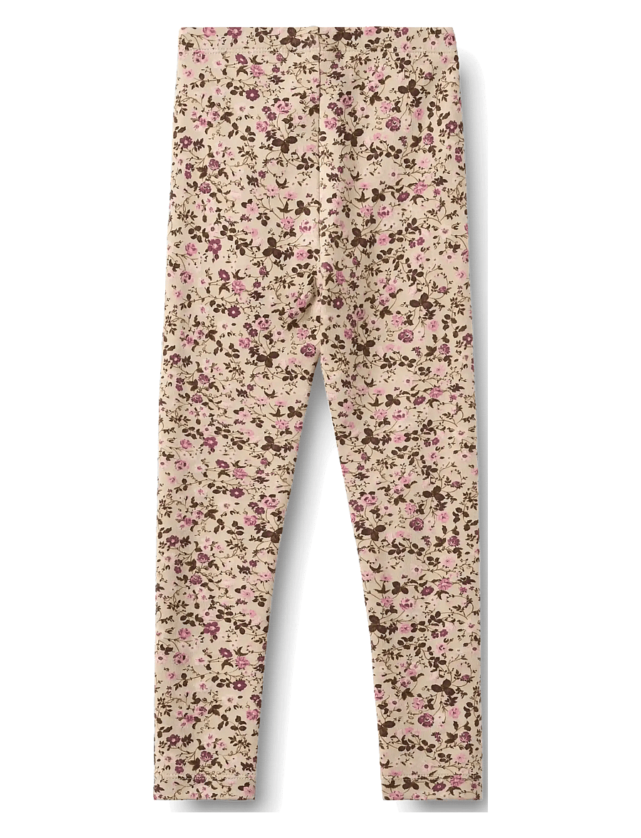 Wheat - Leggings Jules - leggings - soft sand flower wine - 1