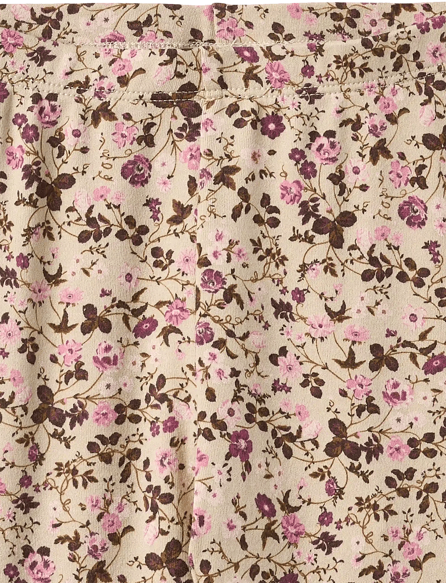 Wheat - Leggings Jules - leggings - soft sand flower wine - 2