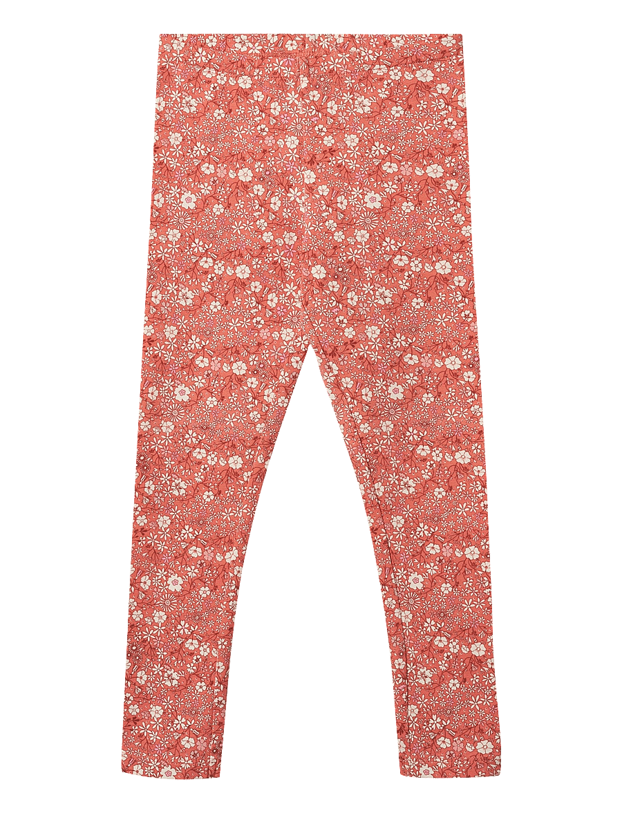 Wheat - Jersey Leggings Jules - leggings - coral flowers - 0