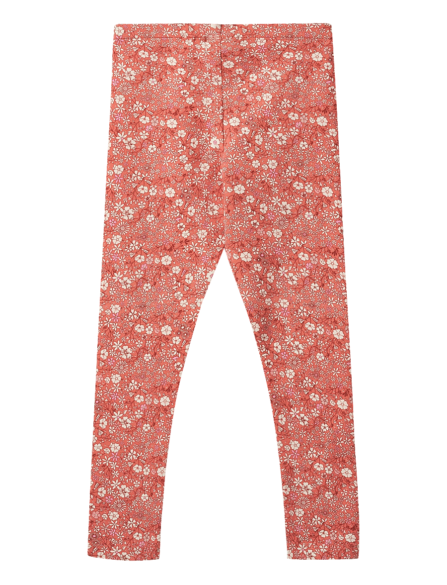 Wheat - Jersey Leggings Jules - leggings - coral flowers - 1