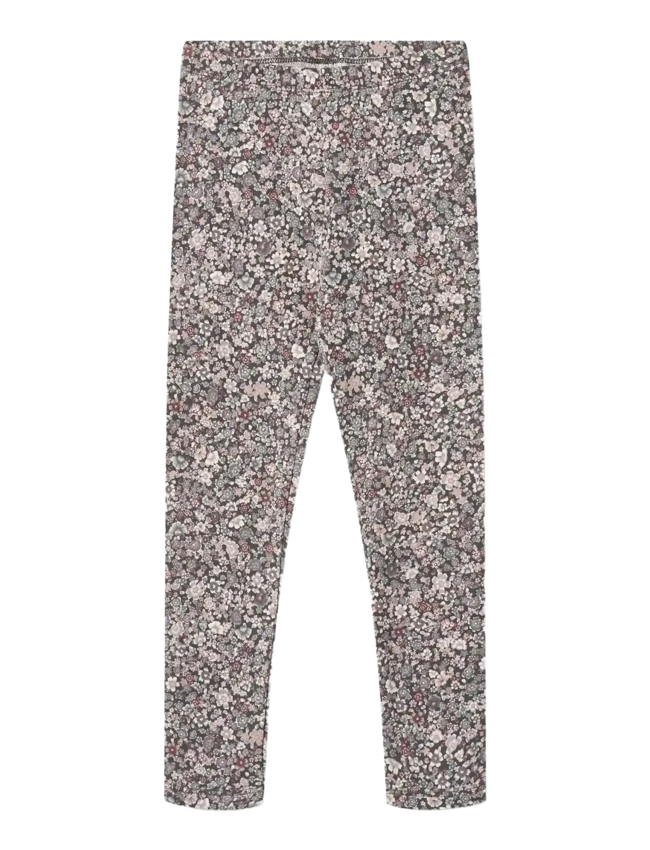 Wheat Jersey Leggings Jules - 4 for 3 - PURPLE STONE FLOWERS / purple