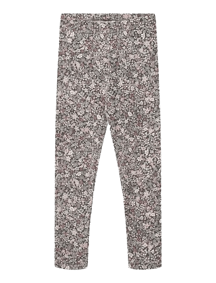 Wheat - Jersey Leggings Jules - leggings - purple stone flowers - 0