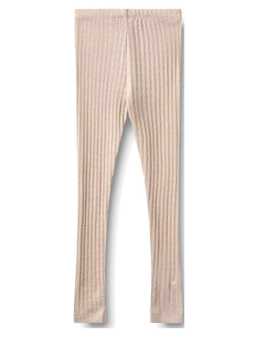 Wheat - Wool silk leggings Agi - base layer bottoms - pale lilac - 1