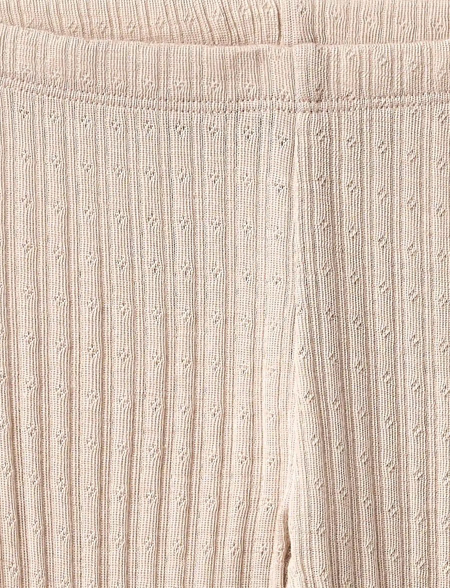 Wheat - Wool silk leggings Agi - base layer bottoms - pale lilac - 2