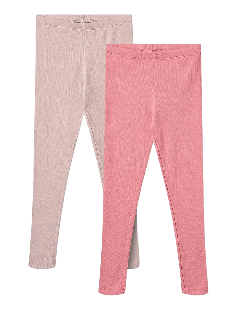 Wheat - 2 Rib Leggings Maddy - leggings - pink lilac - 0