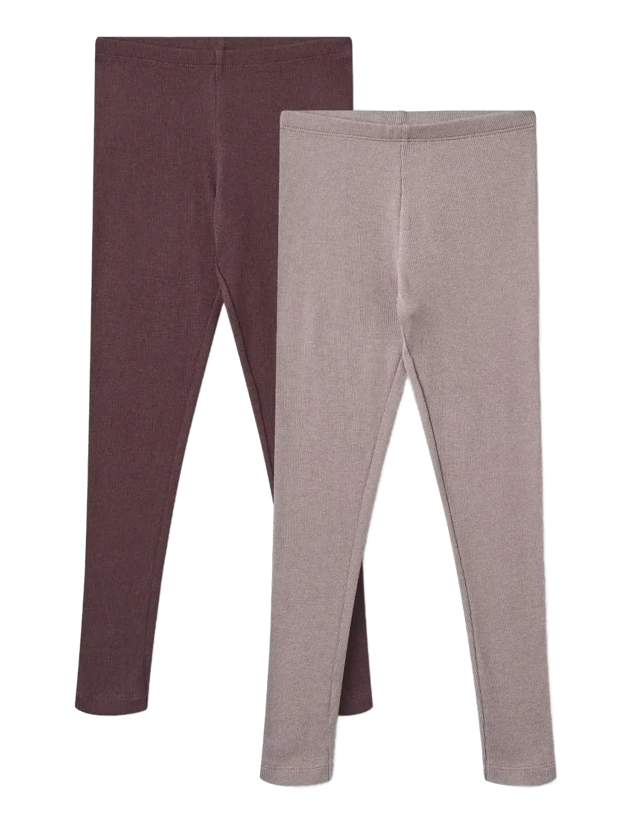 Wheat 2 Rib Leggings Maddy - Hosen - PURPLE FUDGE / pink/rose