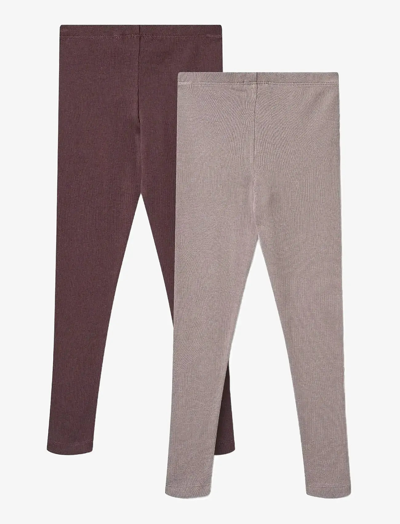 Wheat - 2 Rib Leggings Maddy - herbstliche kleidung - purple fudge - 1