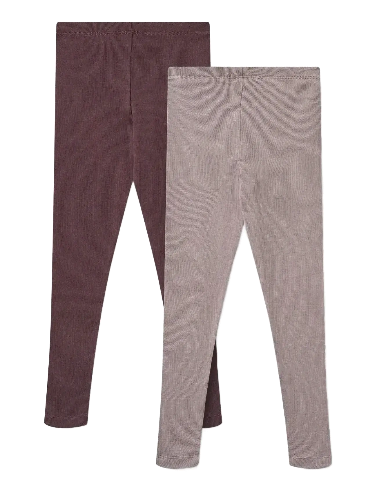 Wheat - 2 Rib Leggings Maddy - leggings - purple fudge - 1
