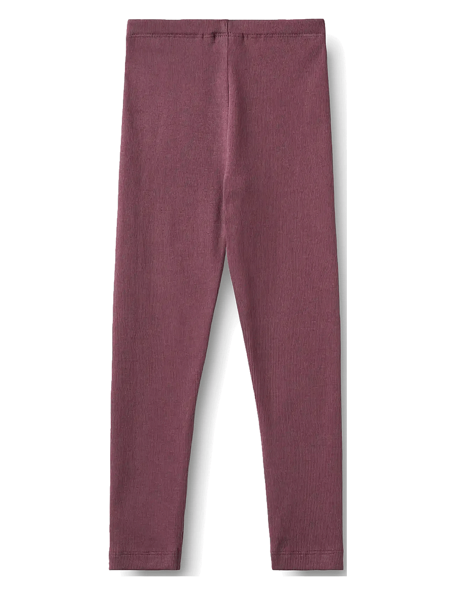 Wheat - 2 Leggings Jules - hosen-multipack - eggplant - 1