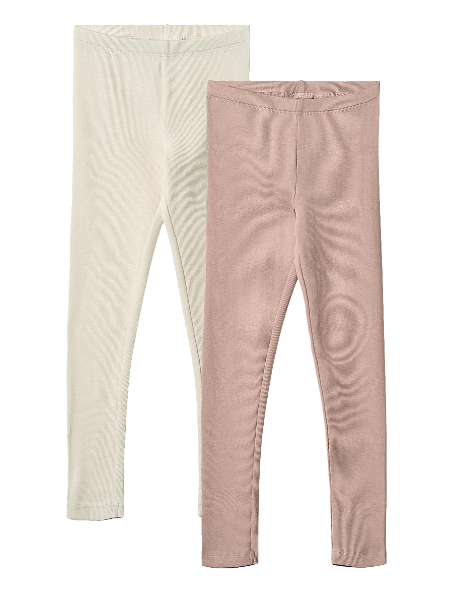 Wheat - 2 Leggings Jules - multipack leggins - rose powder - 0