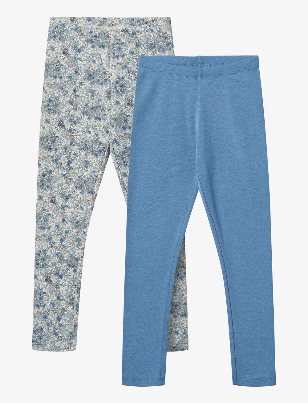 Wheat - 2 Leggings Jules - multipack leggins - blue summer flowers - 1