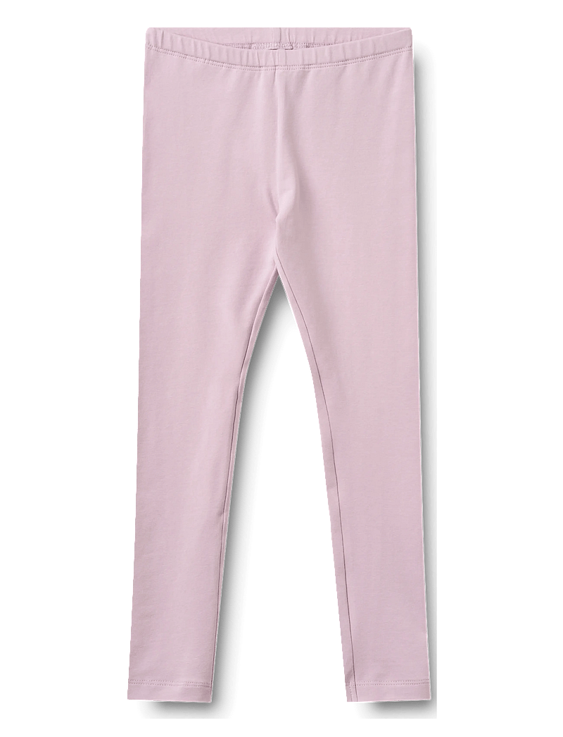 Wheat - 2 Leggings Jules - leggings - magenta heart flowers - 4