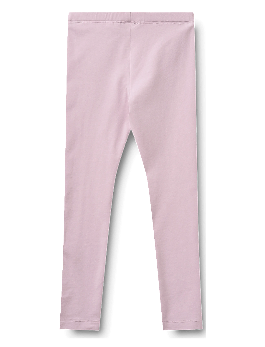 Wheat - 2 Leggings Jules - leggings - magenta heart flowers - 5