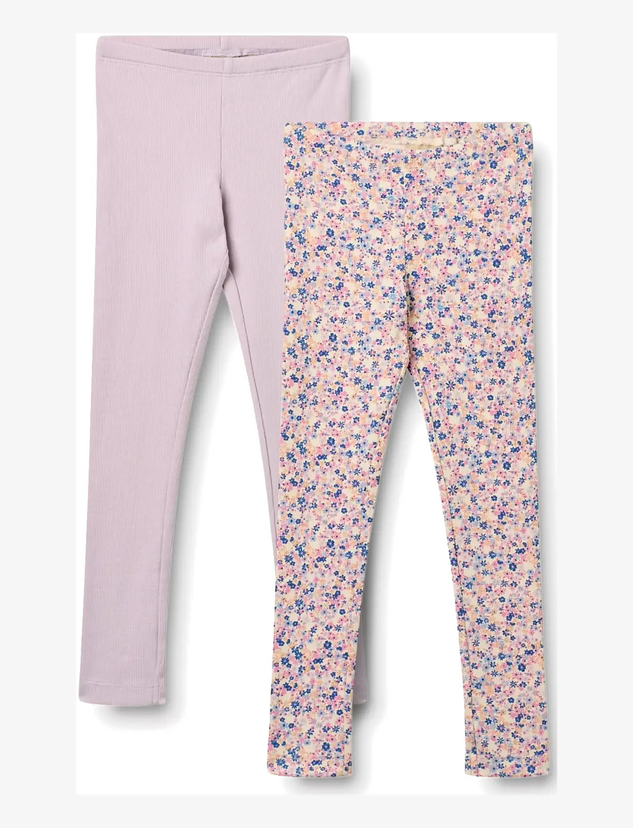 Wheat - 2 Leggings Jules - leggings - pink blue flowers - 0
