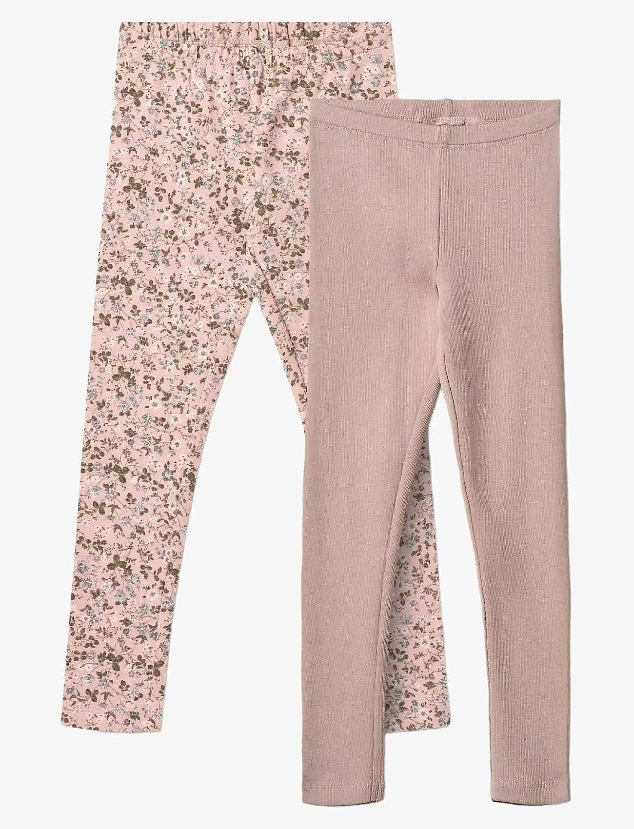 Wheat - 2 Leggings Jules - herbstliche kleidung - rose powder flowers - 0