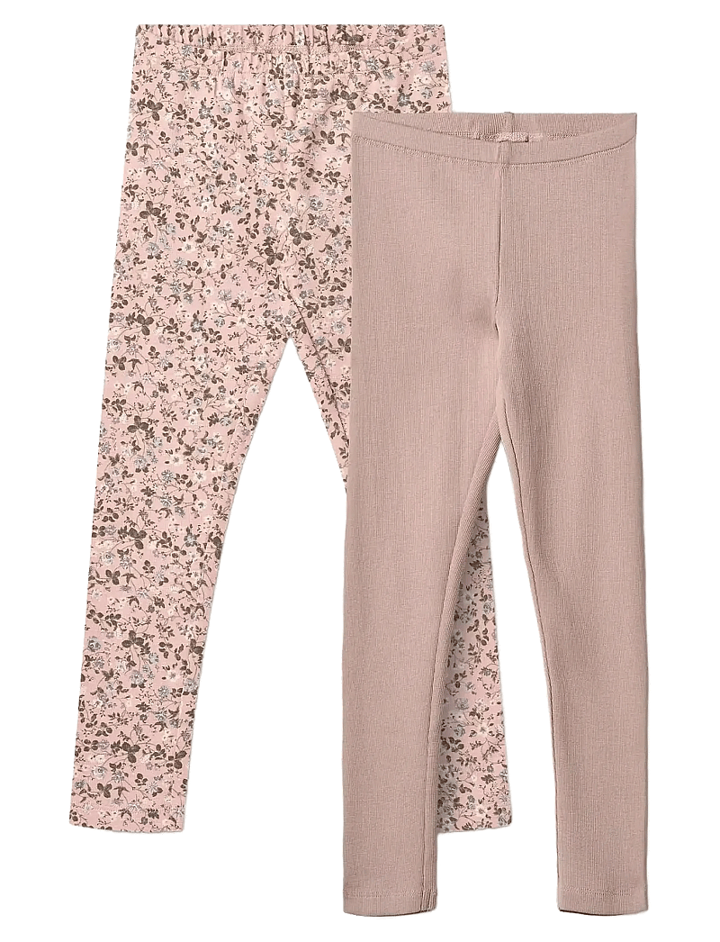 Wheat - 2 Leggings Jules - leggings - rose powder flowers - 0