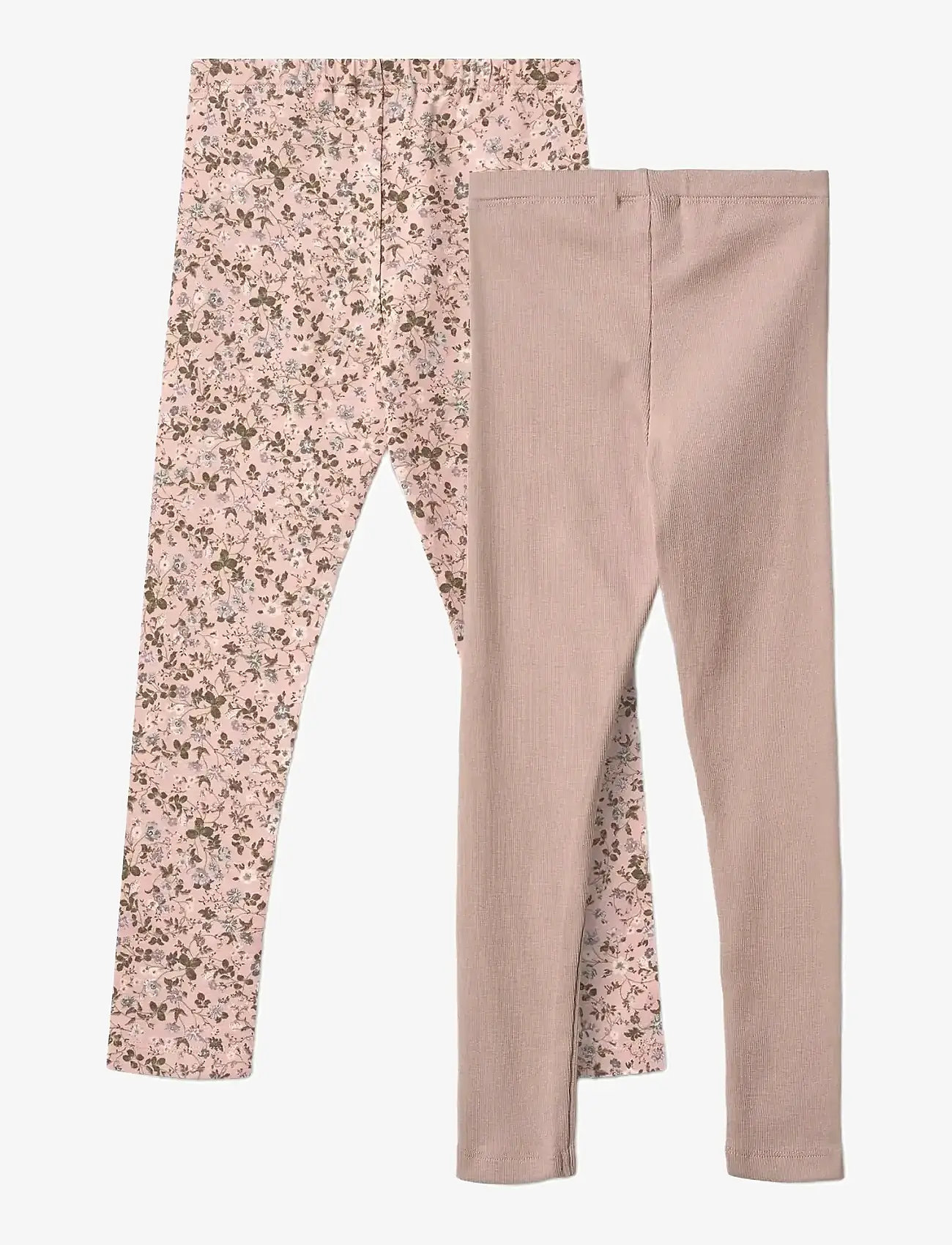 Wheat - 2 Leggings Jules - herbstliche kleidung - rose powder flowers - 1