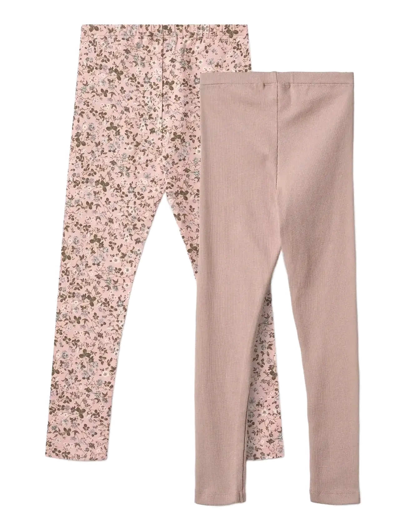 Wheat - 2 Leggings Jules - leggings - rose powder flowers - 1