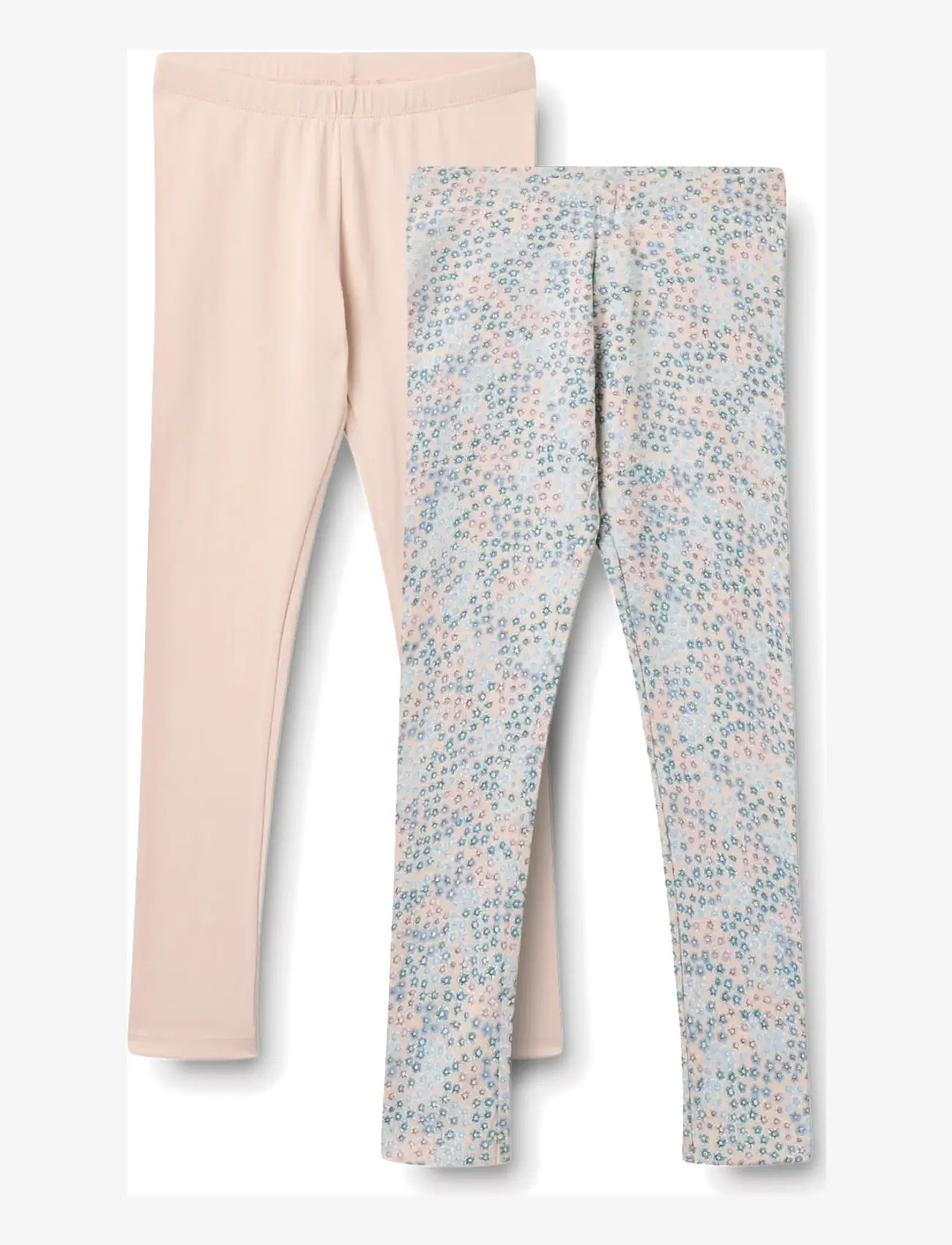 Wheat - 2 Leggings Jules - retuusid - powder blue flowers - 0