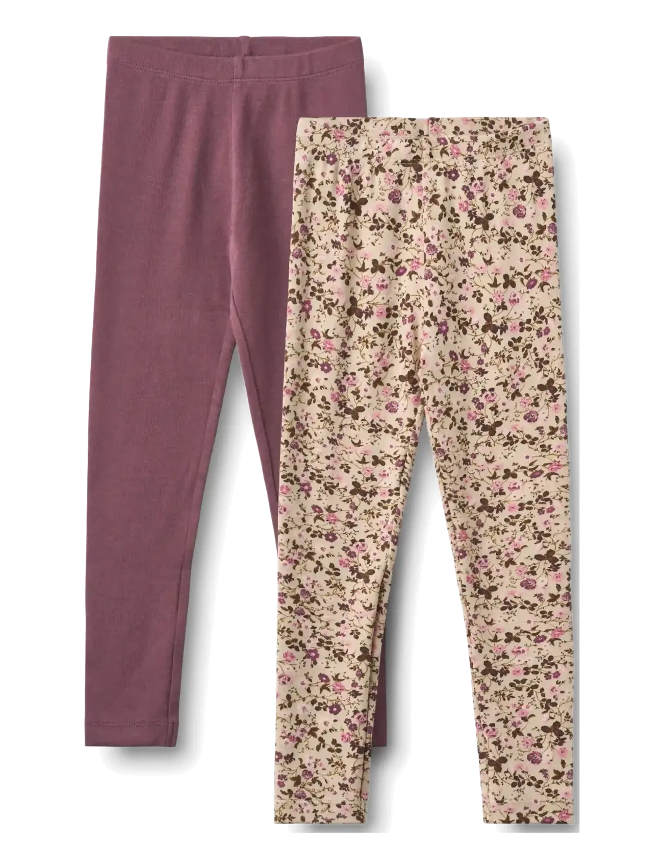 Wheat 2 Leggings Jules - Neuheiten - SOFT SAND FLOWER WINE / beige